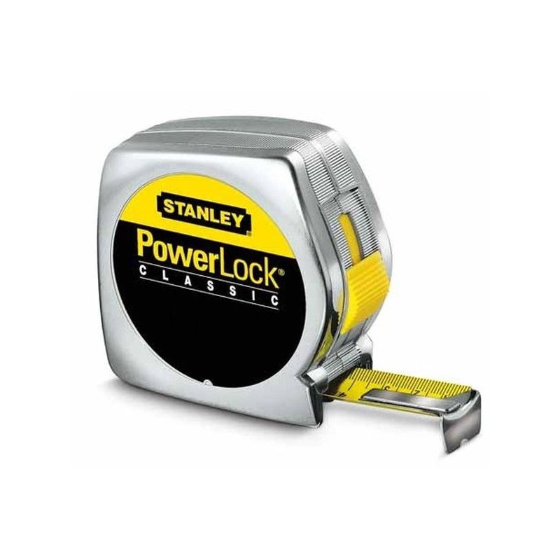 Flexômetro profissional Stanley Powerlock com freio Flexômetro profissional Stanley Powerlock com freio
