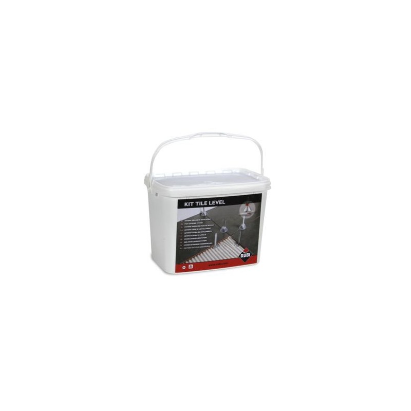 Kit nivelamento de azulejos Rubi campainha + flange + pinça Kit nivelamento de azulejos Rubi campainha + flange + pinça