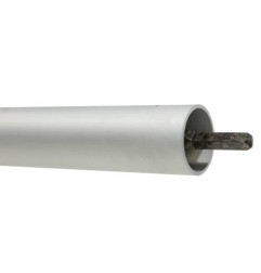 Barra de transmissão 28 mm de diâmetro do tubo, 7 mm de diâmetro do eixo, quadrado