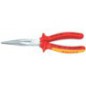 Alicate de anéis de fixação com isolamento Knipex 1000v 200mm Alicate de anéis de fixação com isolamento Knipex 1000v 200mm