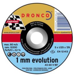 Dronco Evolution disco de aço inoxidável