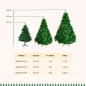 Árvore de Natal realista de luxo 180 centímetros 1140 ramos. Pinheiro de Natal em PVC Cor Verde 180cm
