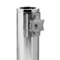 Módulo de chaminé de verificação de gás e fuligem Dinak DP Aisi 304-304 tubo isolado