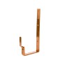 Suporte longo duplo fixação para caleira de cobre quadrado Suporte longo duplo fixação para caleira de cobre quadrado