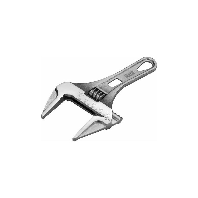 Alça curta de chave ajustável Alyco 17228 com mandíbula extra grande Alça curta de chave ajustável Alyco 17228 com mandíbula extra grande
