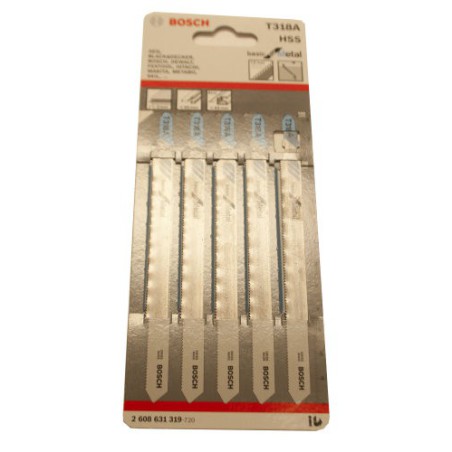 Lâmina de serra vertical de metal T318A Bosch 5 unidades