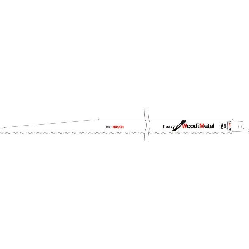 Lâmina sabre Bosch S 1411 DF madeira especial com pregos e cavaco prensado Lâmina sabre Bosch S 1411 DF madeira especial com pregos e cavaco prensado