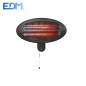 Fixação de parede de fogão elétrico externo EDM 07090 barras de quartzo de 2000 W
