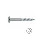 Parafusos para madeira de cabeça Torx zincado à prova de manipulação Parafusos para madeira de cabeça Torx zincado à prova de manipulação