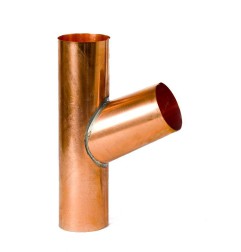 Forquilha simples para caleira de cobre