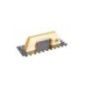 Talocha dentada de aço Rubi 280x120 Pentes de 12x12 mm Talocha dentada de aço Rubi 280x120 Pentes de 12x12 mm