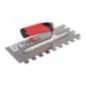Pente em aço inoxidável de 28 cm Rubí Pente de 15x15 mm Pente em aço inoxidável de 28 cm Rubí Pente de 15x15 mm