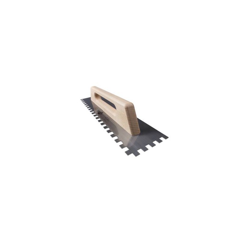 Talocha dentada de aço 480x120 Rubí