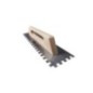 Talocha dentada de aço 480x120 Rubí